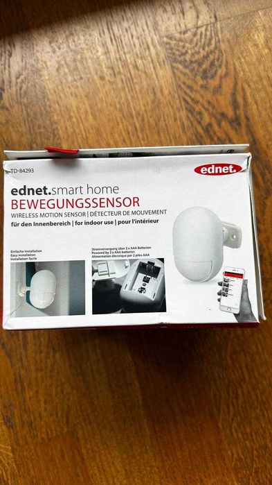 Czujnik ruchu inteligentny dom ednet E84293 bezprzewodowy