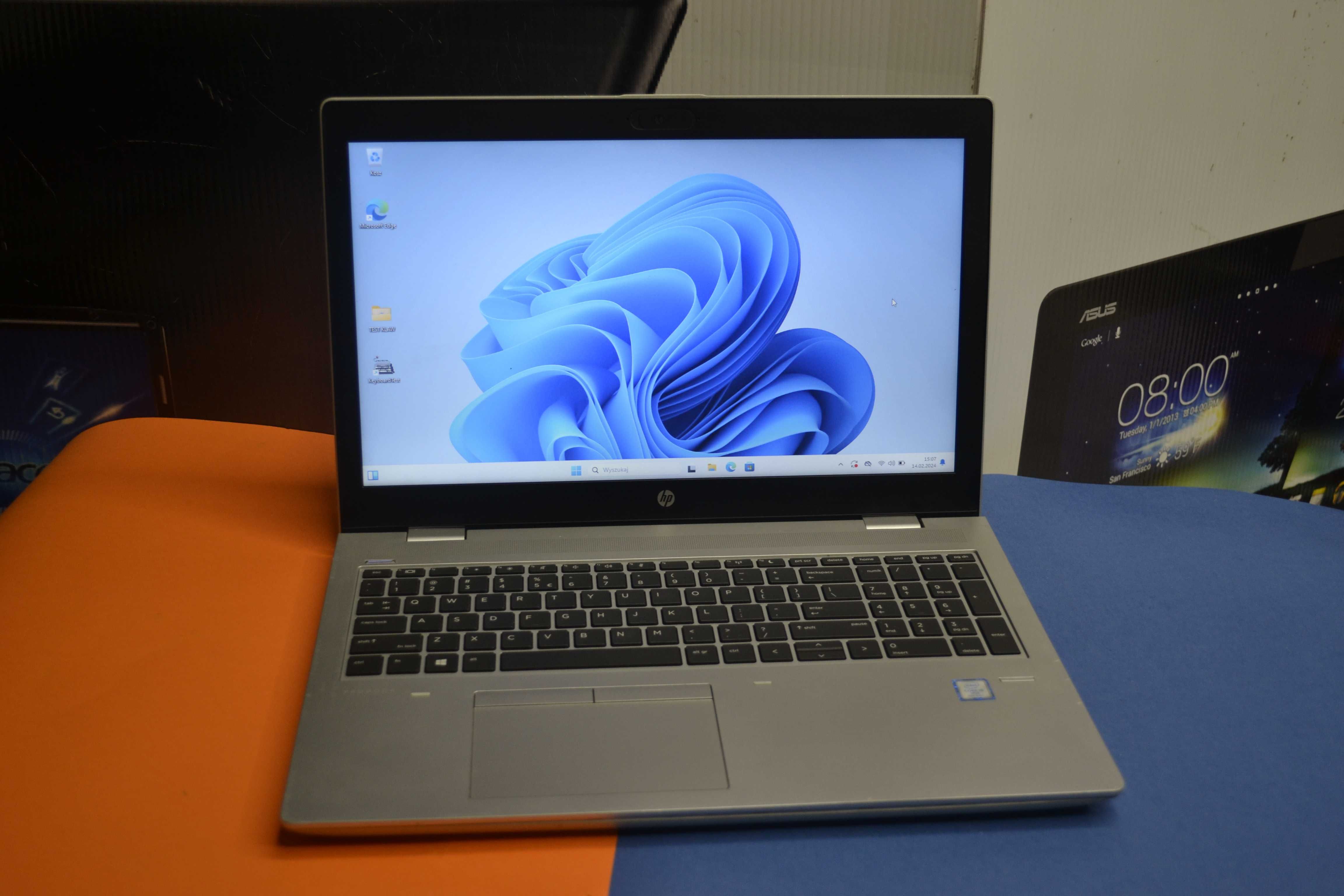 Laptop HP ProBook 650 G4, i5-8350U, 8gb, 256SSD, 15,6 cali FHD