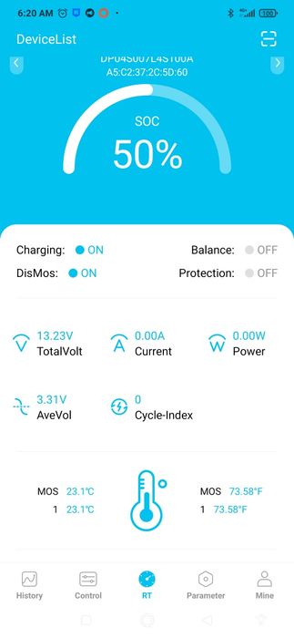 Акумулятор Lifepo4 12V 100Ah, елементи CATL, смарт BMS + Bluetooth.