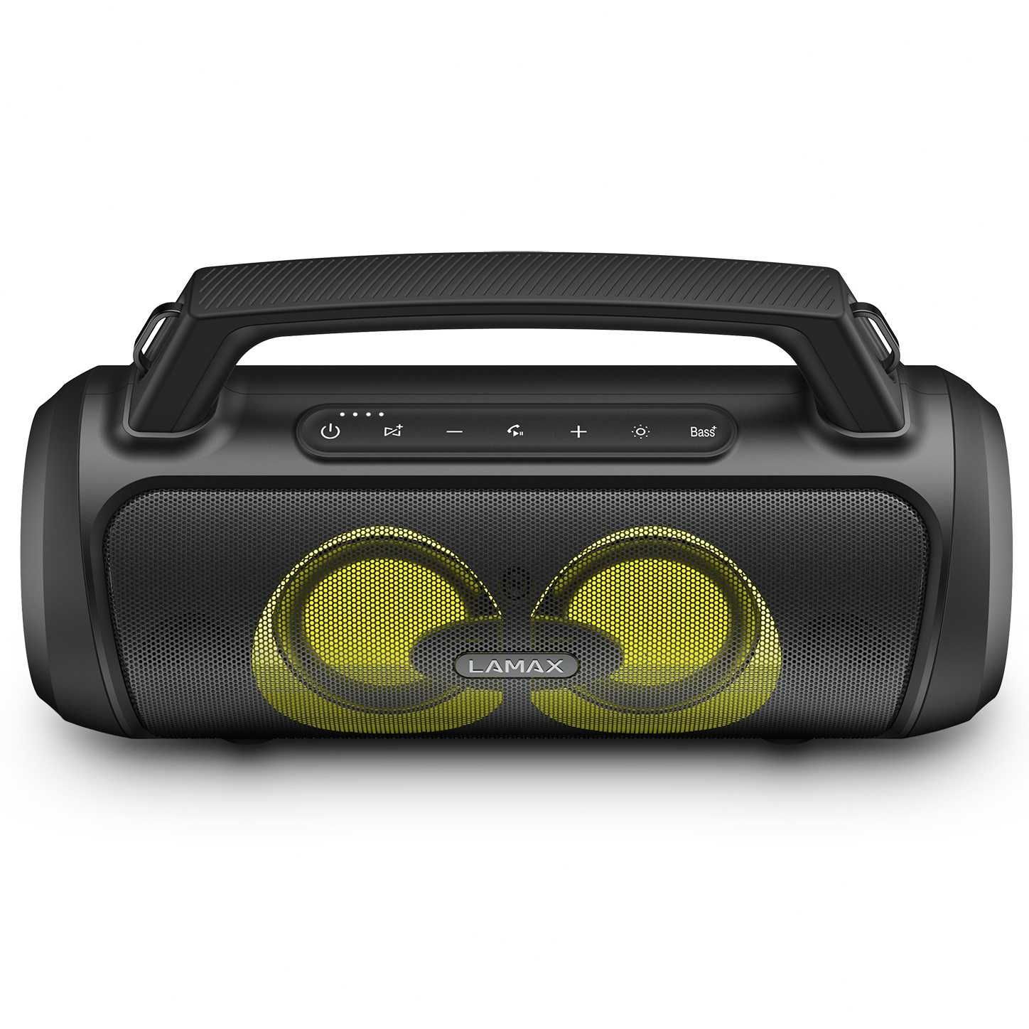 Głośnik Bezprzewodowy Boombox 100W Lamax PartyGo1 Karaoke LED Bas