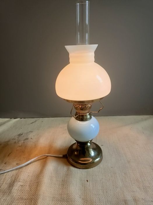 Lampka nocna, biurowa.PRL.