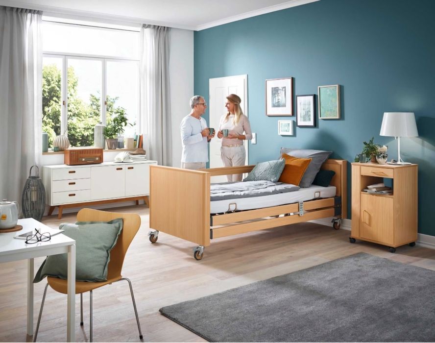 Łóżko rehabilitacyjne Burmeier Dali, pilot bezprzewodowy! Jak nowe!!