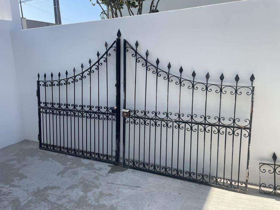 Portões e gradeamentos em ferro
