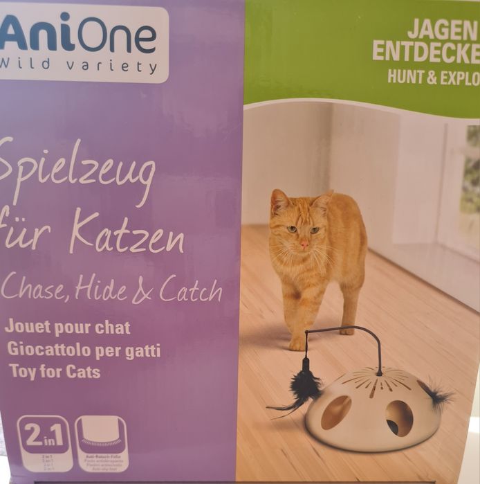 Zabawka interaktywna dla kota . Nowa.