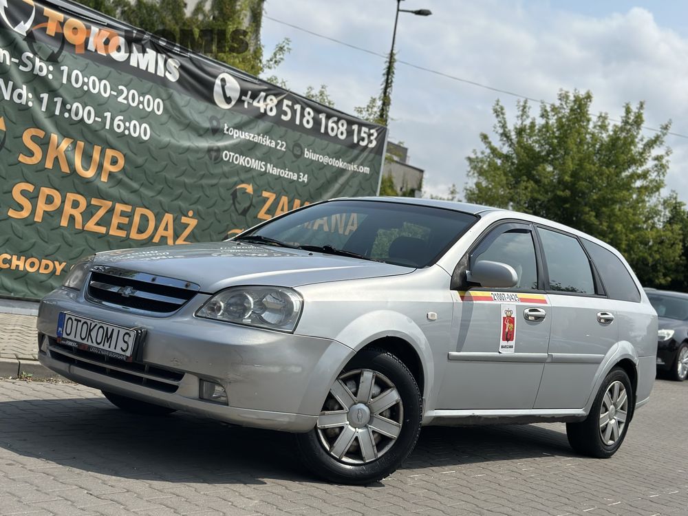 Chevrolet Lacetti, 2006 rok 1.6LPG – Otokomis! Gwarancji!