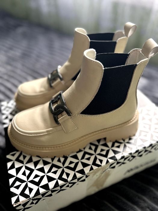 Ботінкі шкіряні 24.5 см