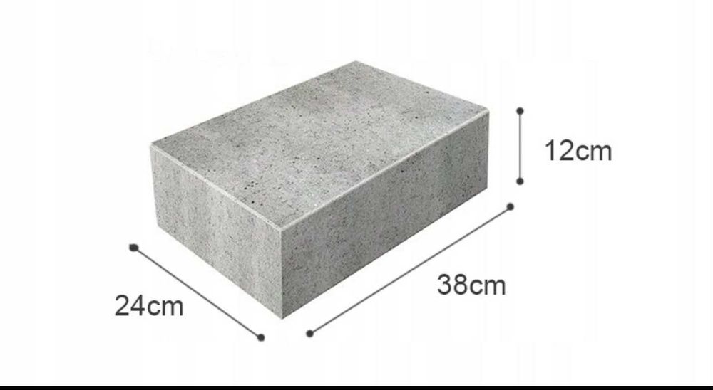 Bloczki betonowe fundamentowe