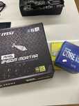intel i5 10600 + MSI B460M mortar + 32 GB Corsair RGB + Corsair H60