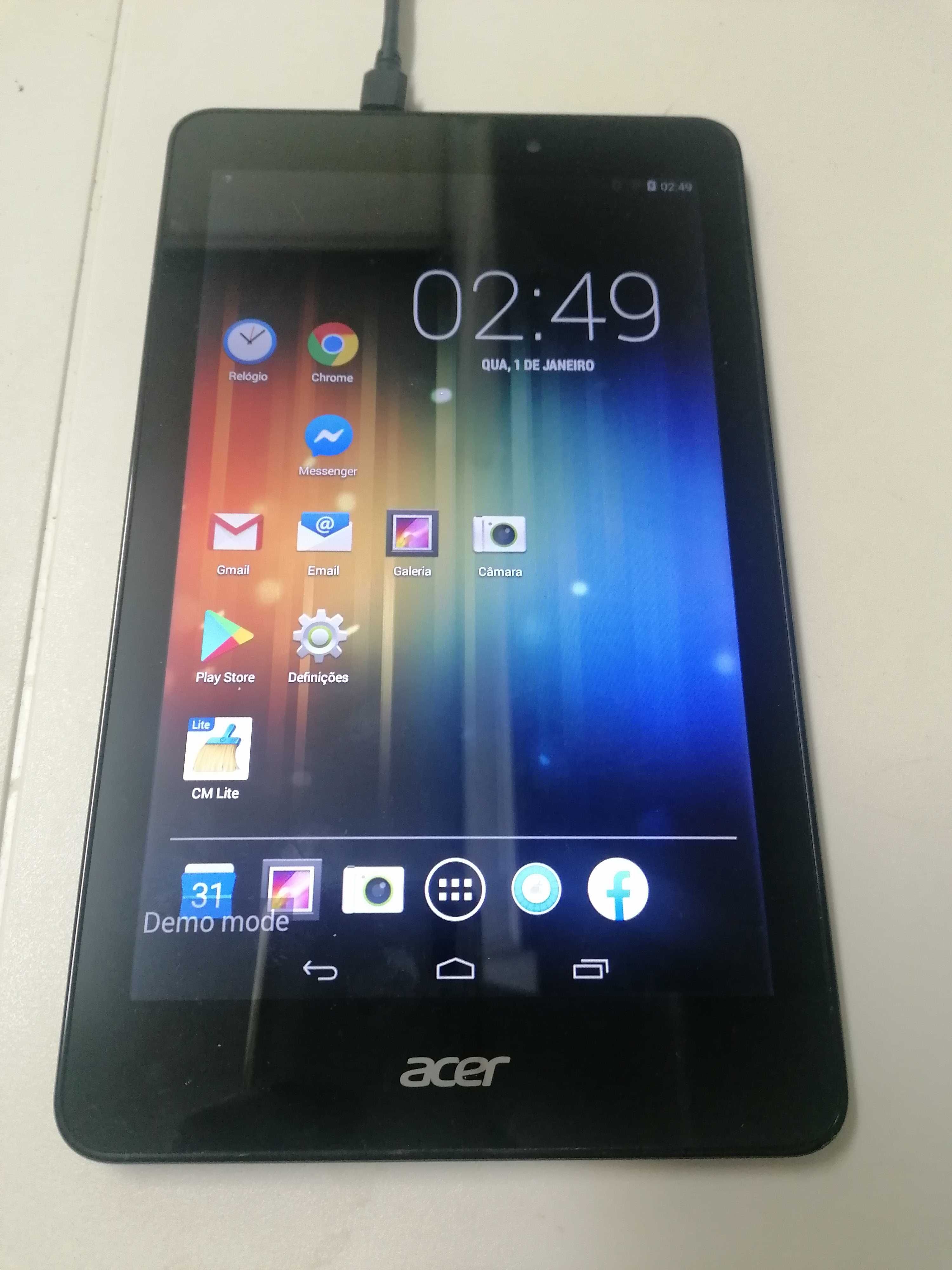 Tablet Acer Iconia B1-810 |  7 Polegadas  | 8 GB | 512 MB Bom Estado