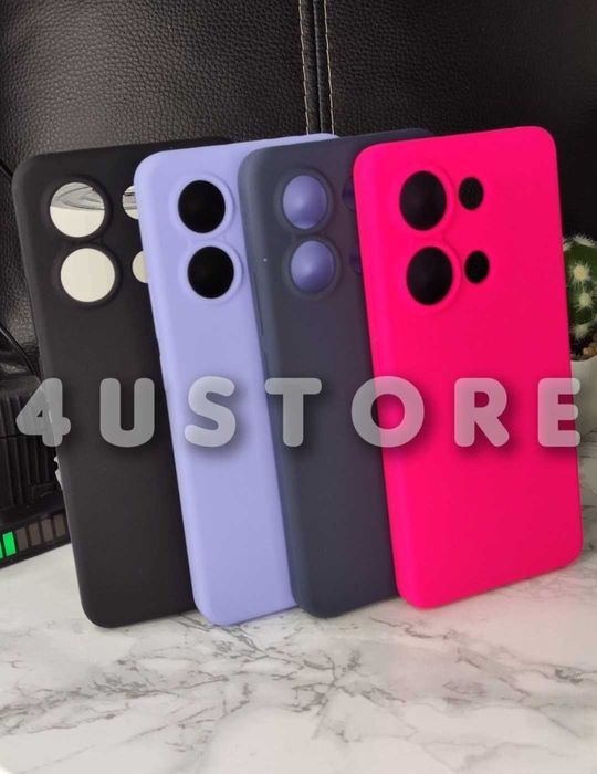 Чехол софттач на Xiaomi Redmi Note 12 13 Pro силиконовый чохол силікон