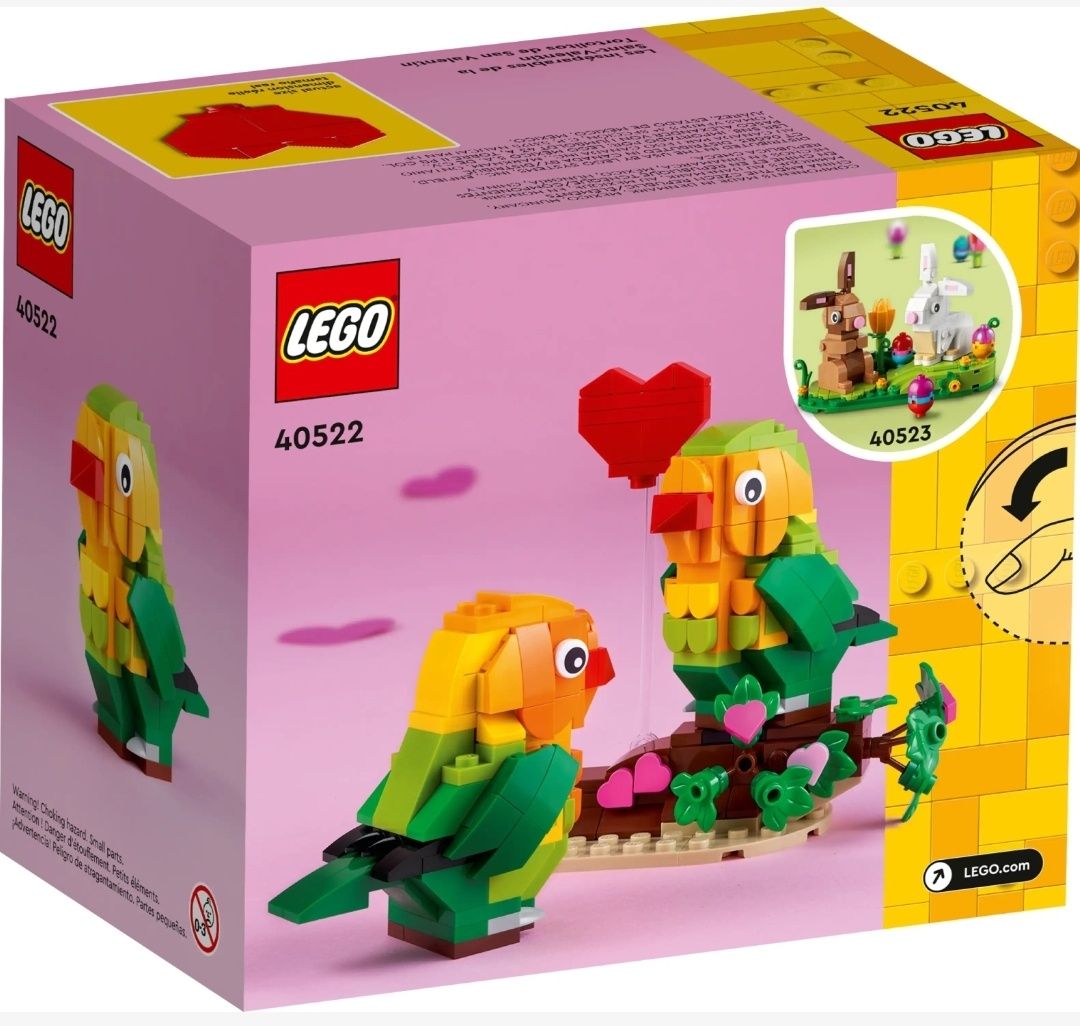 Lego święta prezent 40522 walentynkowe papużki nierozłączki