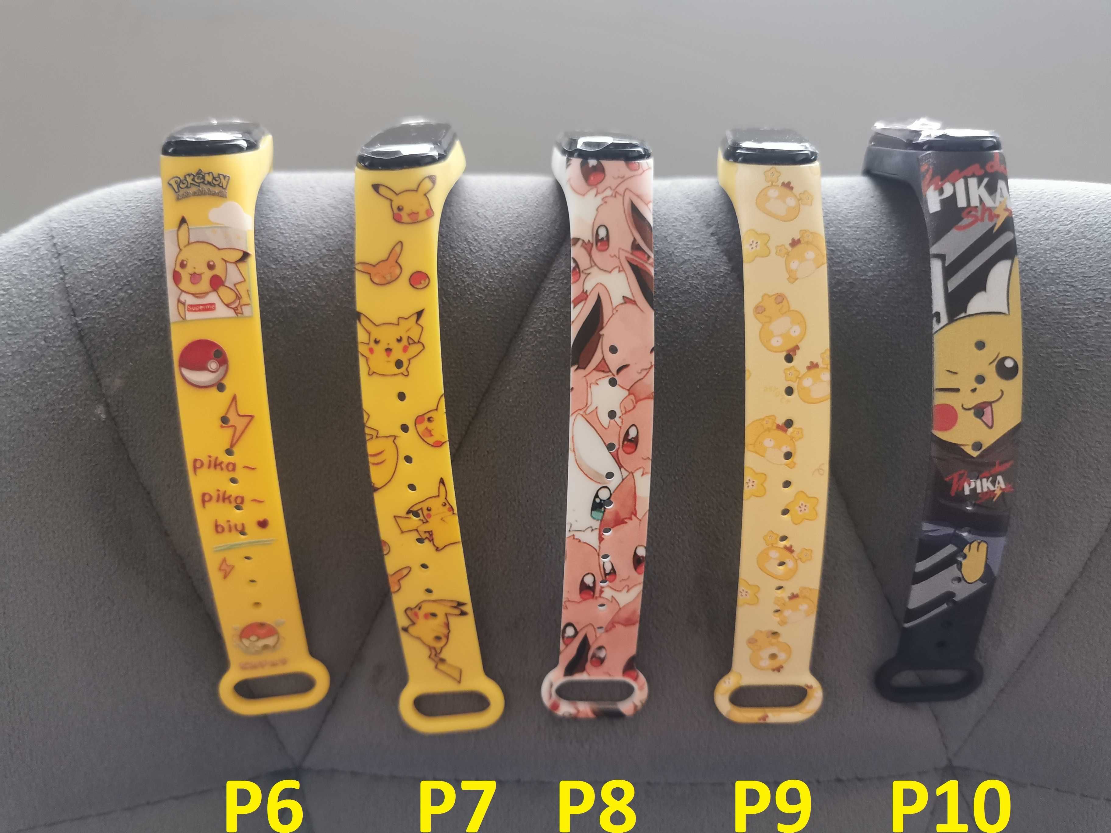 Zegarek Pokemon 20 wzorów LED Pikachu BAND + GRATIS ETUI