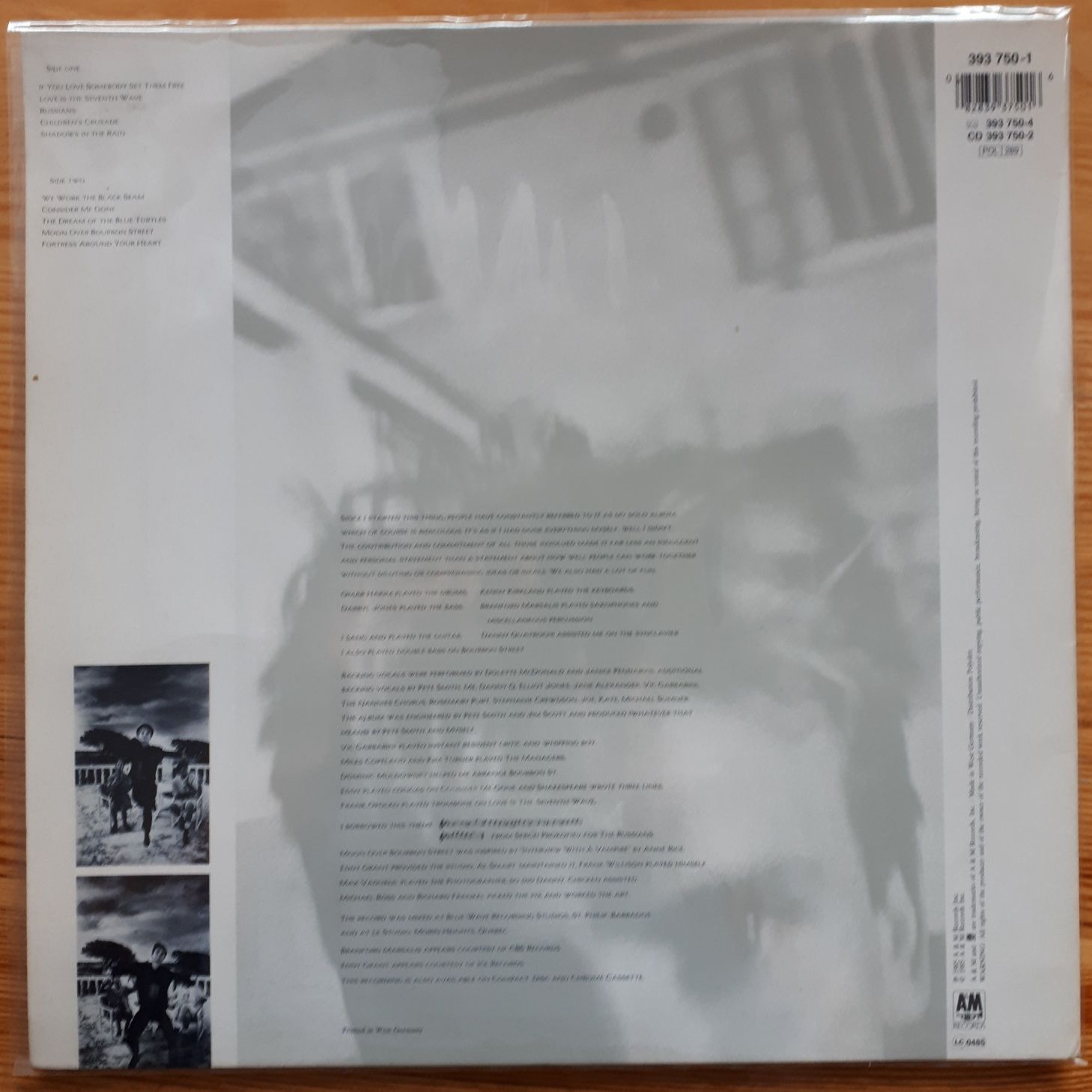 Płyta winyłowa - Sting  - The Dream Of The Blue Turtles, LP, EX+/EX+