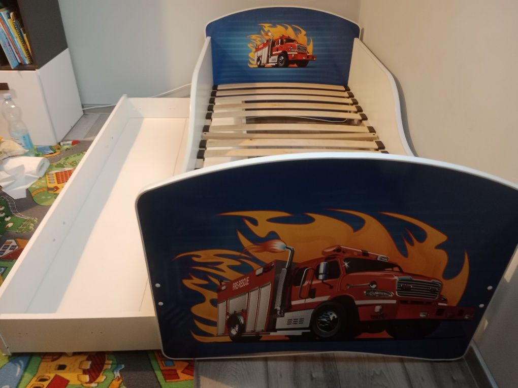 Łóżko dziecięce,straż pożarna,165cm×85cm