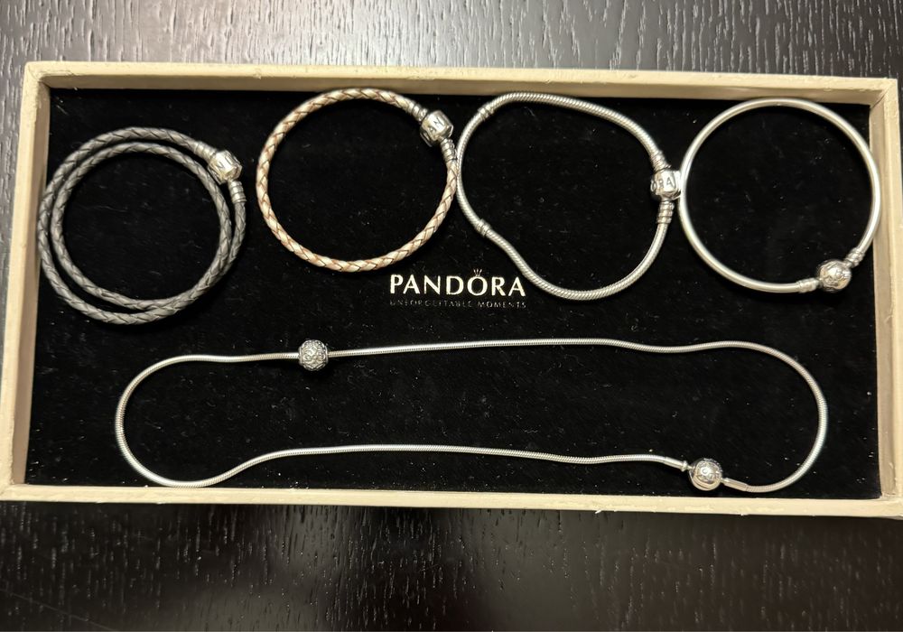 Colar malha snake moments - Pandora