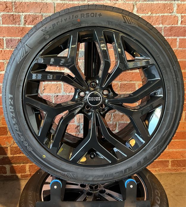 Koła Letnie 21 Range Rover Velar 265/45R21 Nowe 2024 Black 5x108