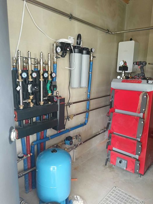 Монтаж сантехніки та опалення . FixDrop команда якій довіряють труби )