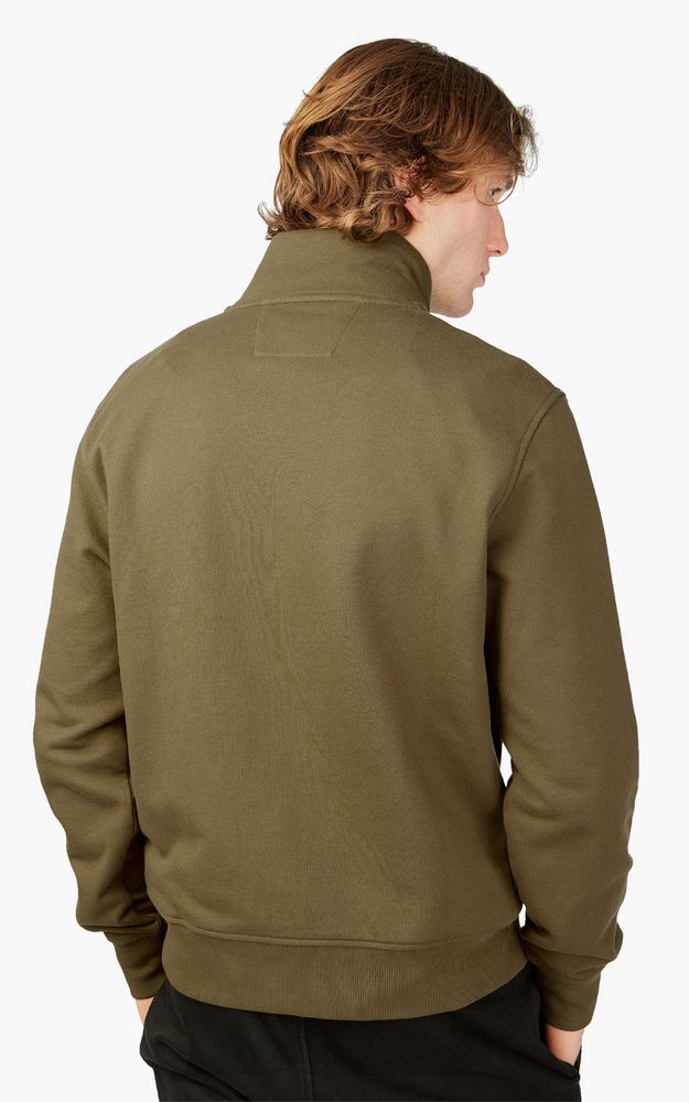 Кофта Світшот C.P. Company Open Sweat Diagonal Raised Fleece
