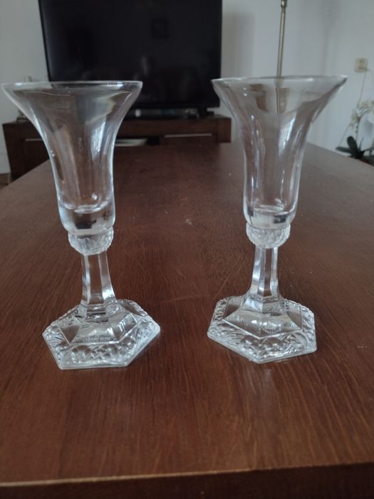 Rosenthal 2 swieczniki kryształowe Maria