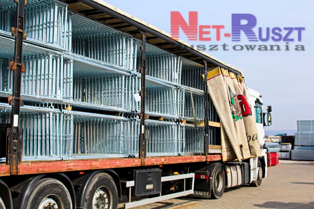 Rusztowanie Plettac pow. robocza 97,5 m2 Komplet
