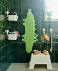 Килимок для ванни зелений крокодил