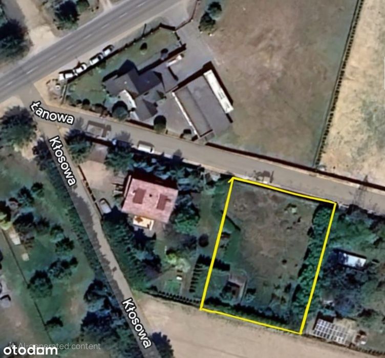 Działka budowlana 1213 m² w spokojnej okolicy