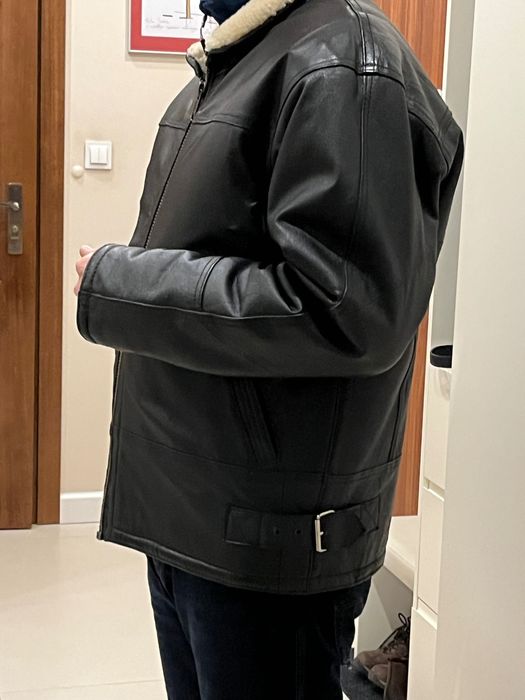 kożuch męski naturalny