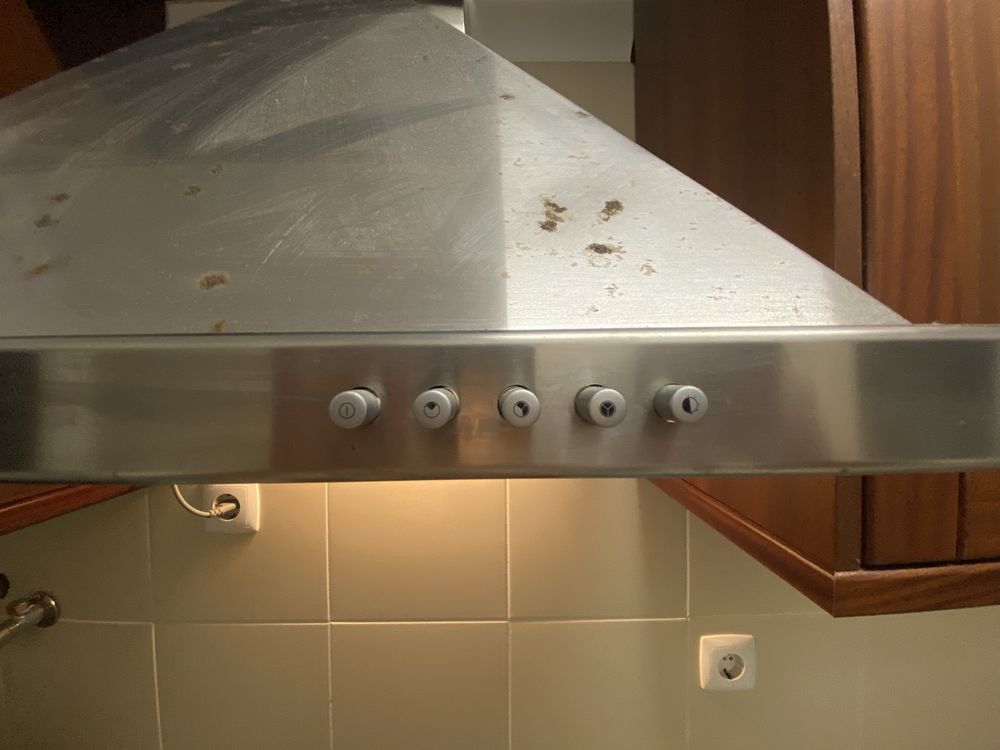 Exaustor inox nunca usado