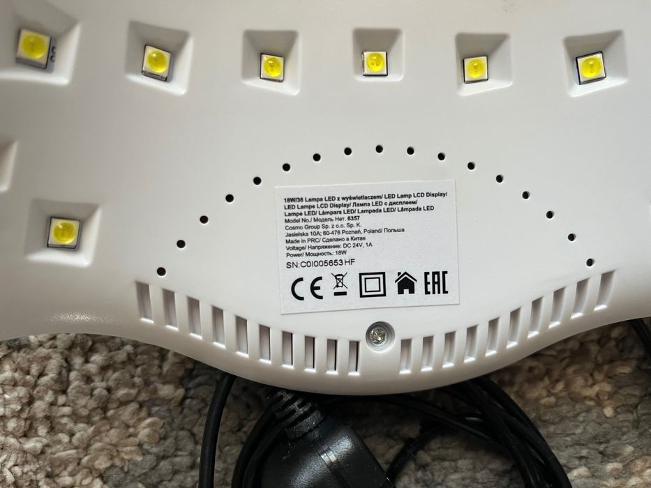 Neonail lampa do hybrydy plus lakiery