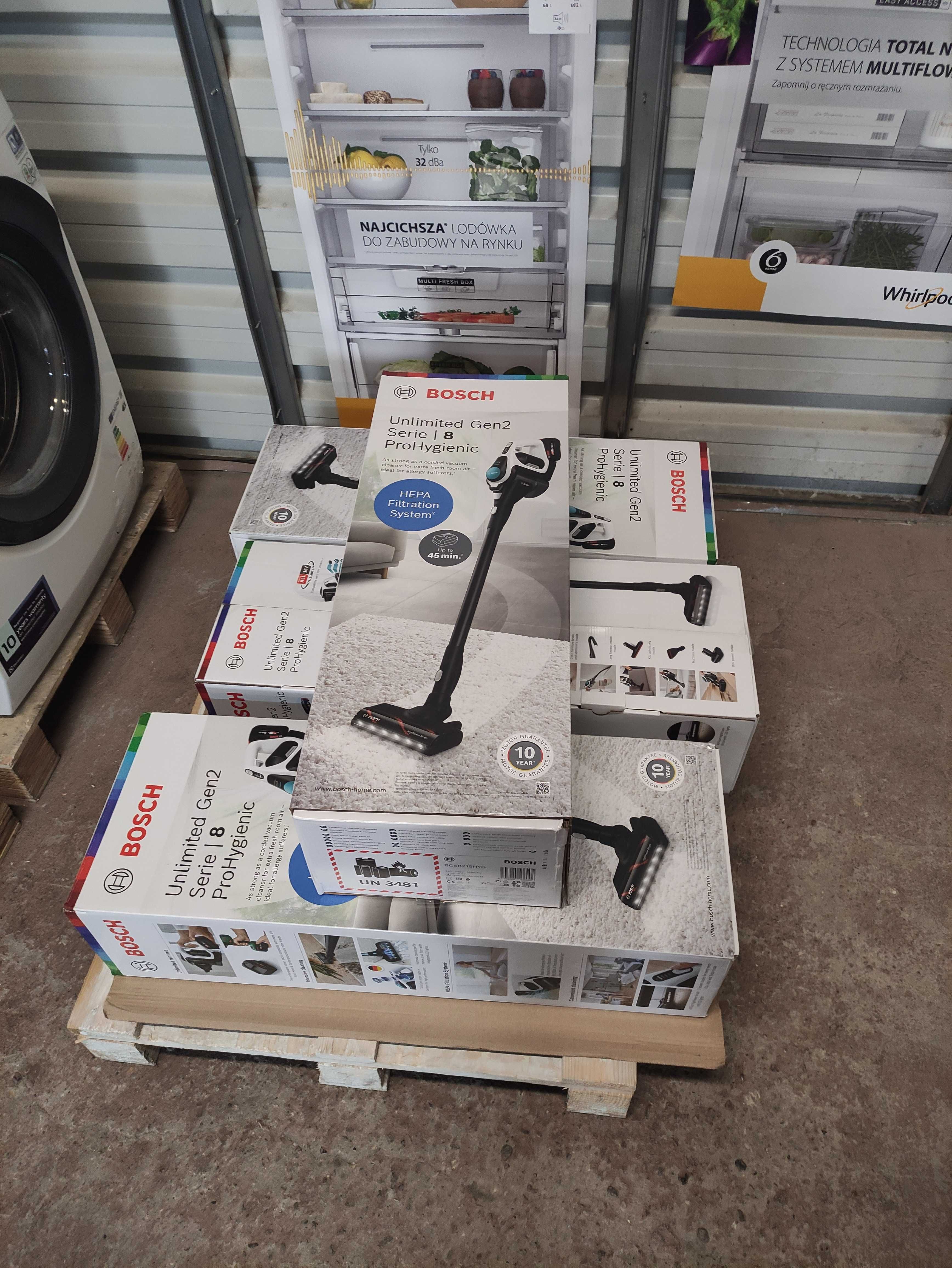 Odkurzacz pionowy Bosch BCS8215HYG Gen2 Serie 8 WYPRZEDAŻ 21GG28/4