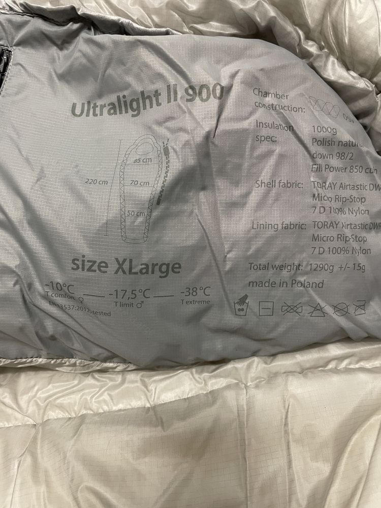Śpiwór Małachowski 900 ultralight XL