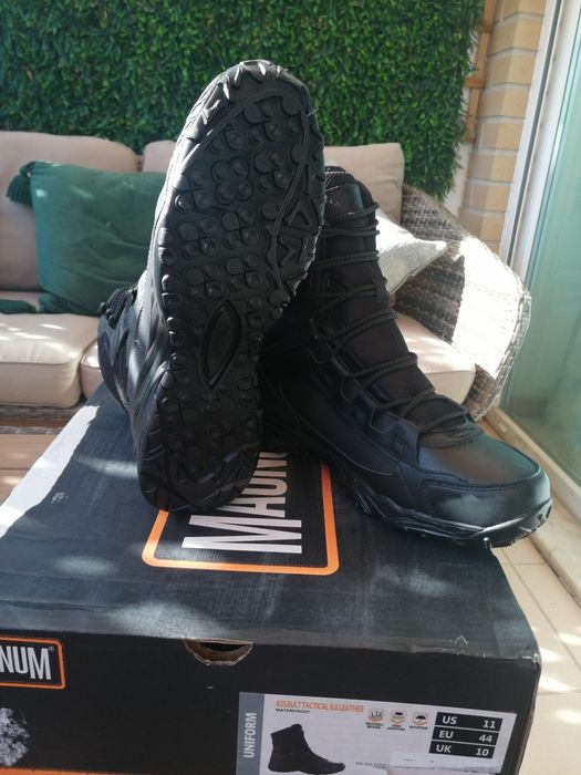 Botas Magnum Assault Tactical actical 8.0 Leather