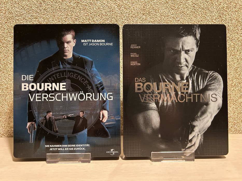 Steelbook Blu-ray Коллекции Д. Борн 1 - 5 с переводом.