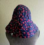 Bucket hat Dedoles bawełna wiśnie granatowy