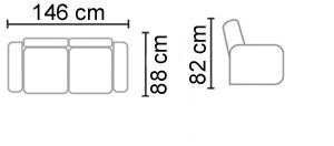Kanapa 2 osobowa ...