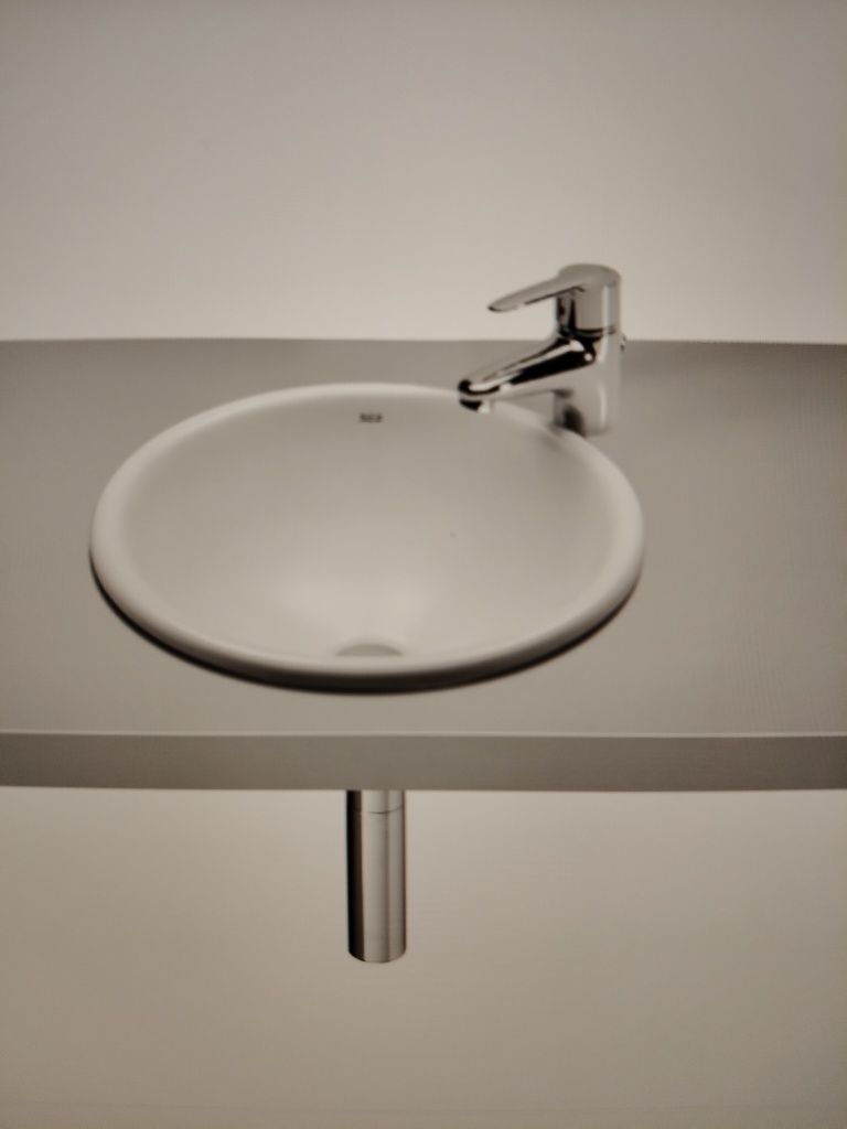 Umywalka wpuszczana w blat Roca FORO, 36 cm, nowa