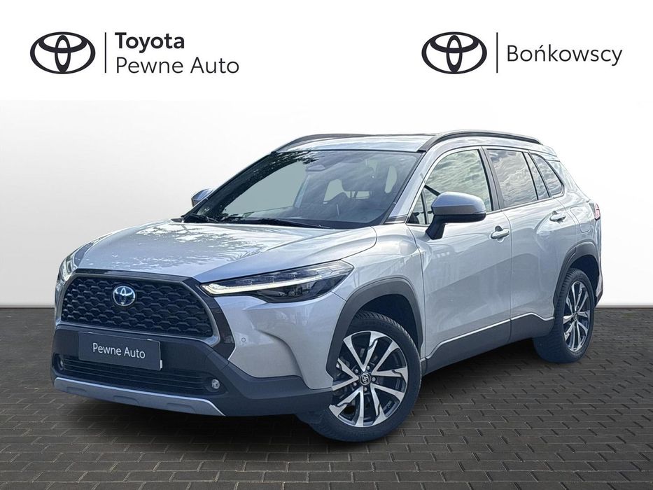 Toyota Corolla Cross 197KM HSD Style Tech Gwarancja 2026 F23% Salon PL + Opony za 1zł!