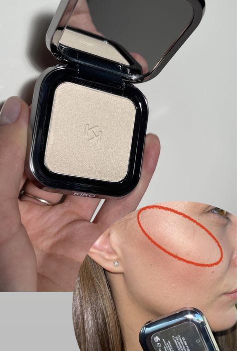 Тіні, хайлайтер, румяна кіко