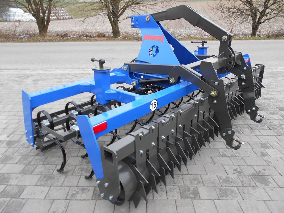 Agregat uprawowo-siewny 2,5/2,7/3m JANPOL hydropak /packer/struna/rura