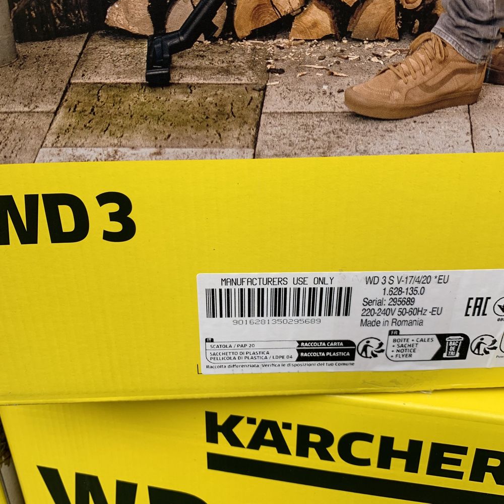 Karcher wd3 stainless нержавійка пилосос пылесос wd3 SV-17/4/20