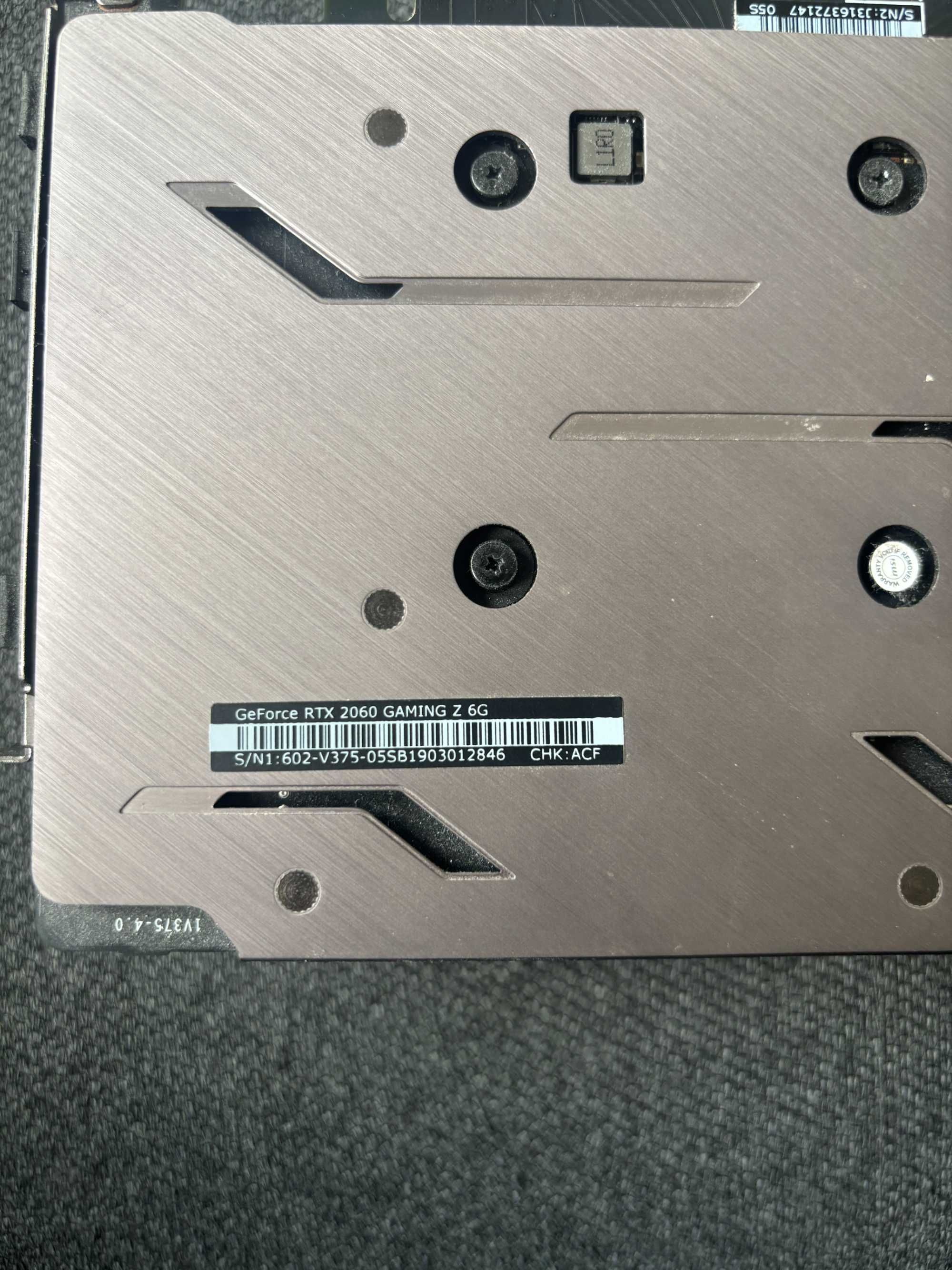 MSI GeForce RTX 2060 Gaming Z 6GB (Twin Frozr 7)