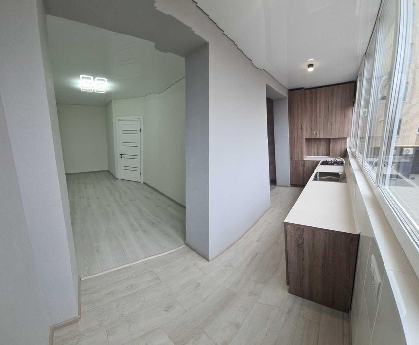 2-к з ремонтом у новому будинку, Київська