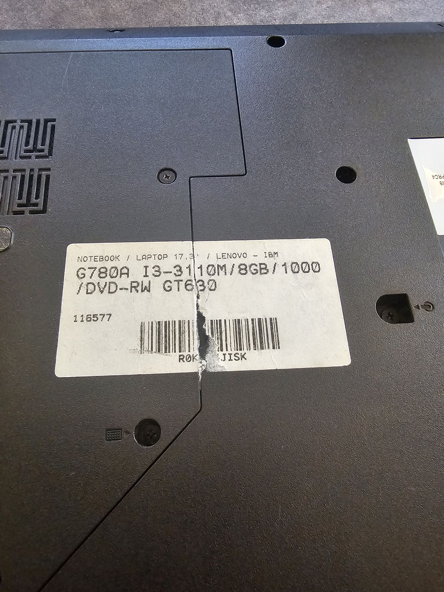 Laptop Lenovo 17.9