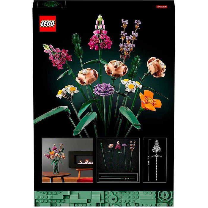 LEGO ICONS: Buquê de Flores | Idades 18+ | 756 Peças | Item 10280