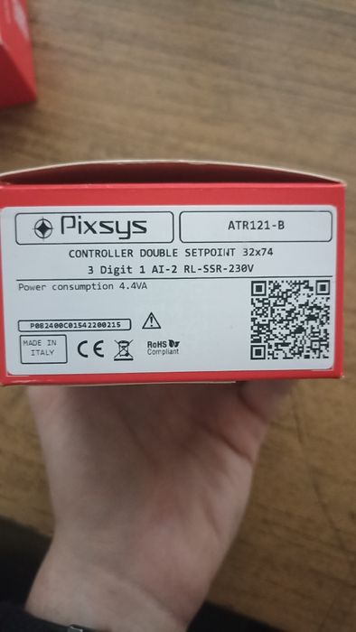 Продам терморегулятор Pixsys ATR121-B (230V) – новий