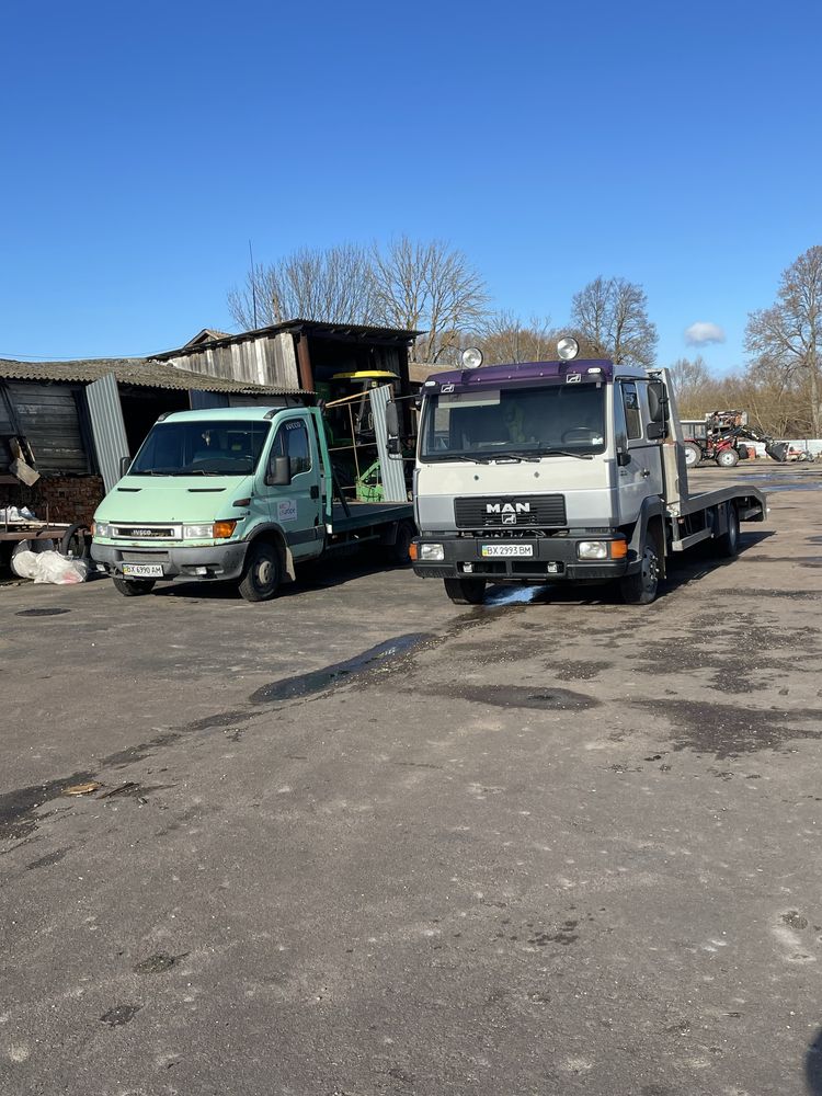 Евакуатори МАН та Iveco