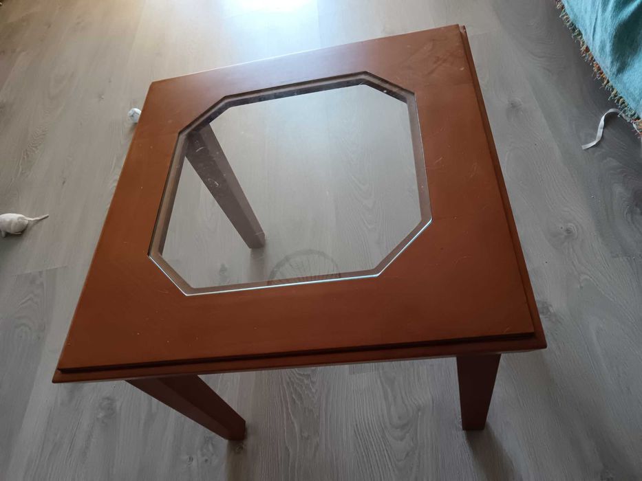 Mesa de centro para sala Madeira