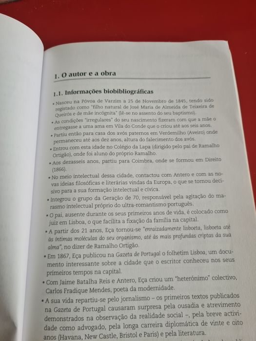 Os Maias. Eça de Queirós. RESUMOS