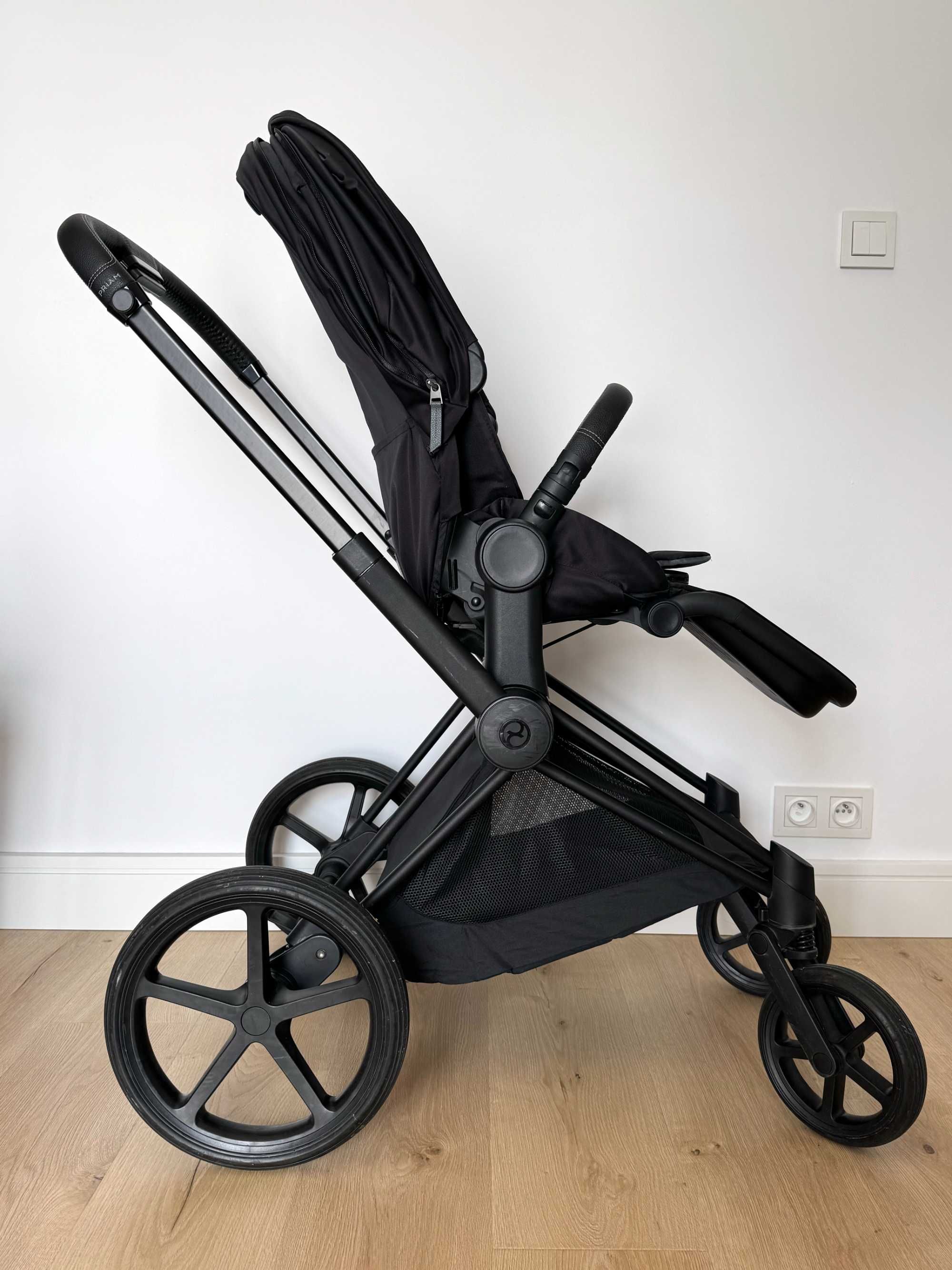 Wózek Cybex Priam 4.0 – gondola + spacerówka (2 w 1)