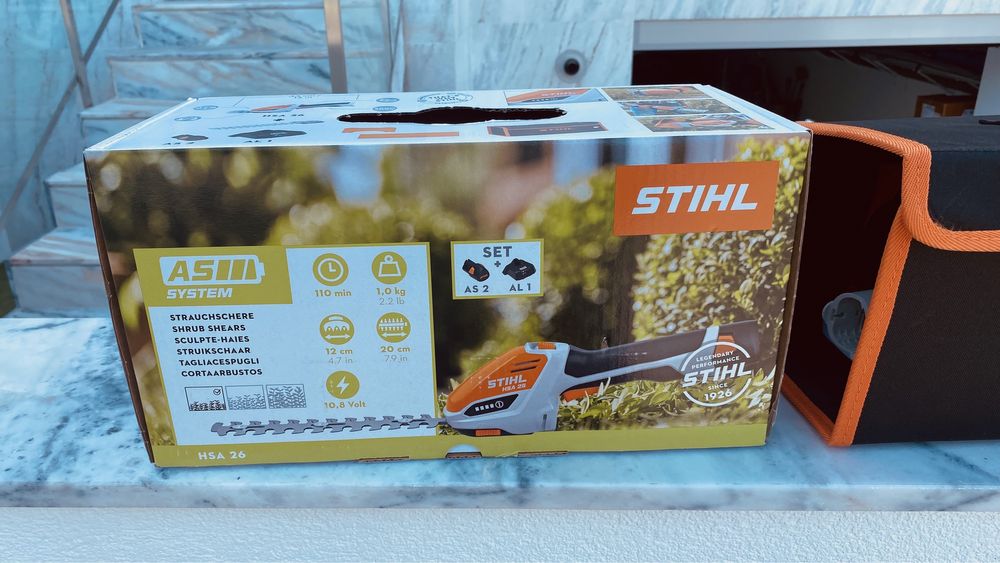 Tesoura para arbustos stihl